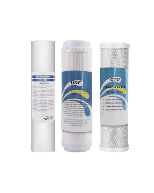 3-Stage 10 Inch PP Udf CTO Replacement Filters