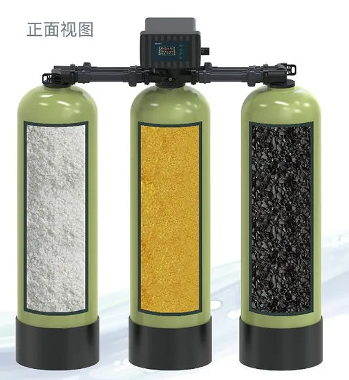 Automatic Central Water Softener and Purifier 2-in-1 Device
